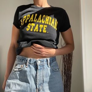 appalachian state vintage tee